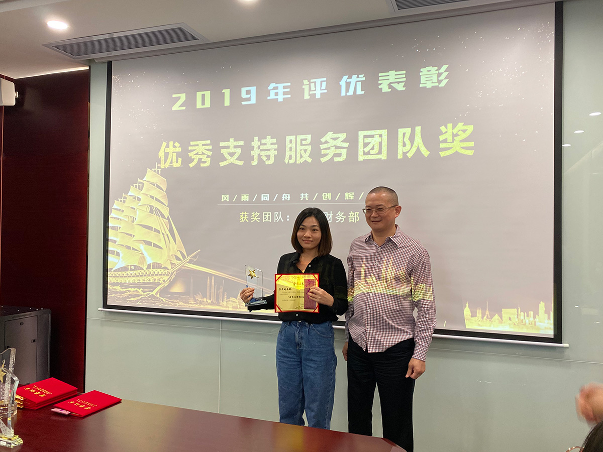 2019年度評優(yōu)表彰